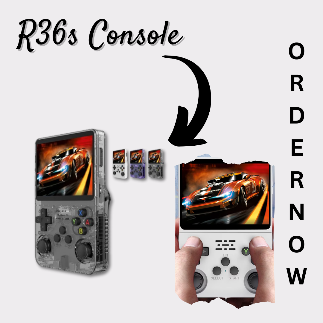 R36s Retro Handheld Game Console